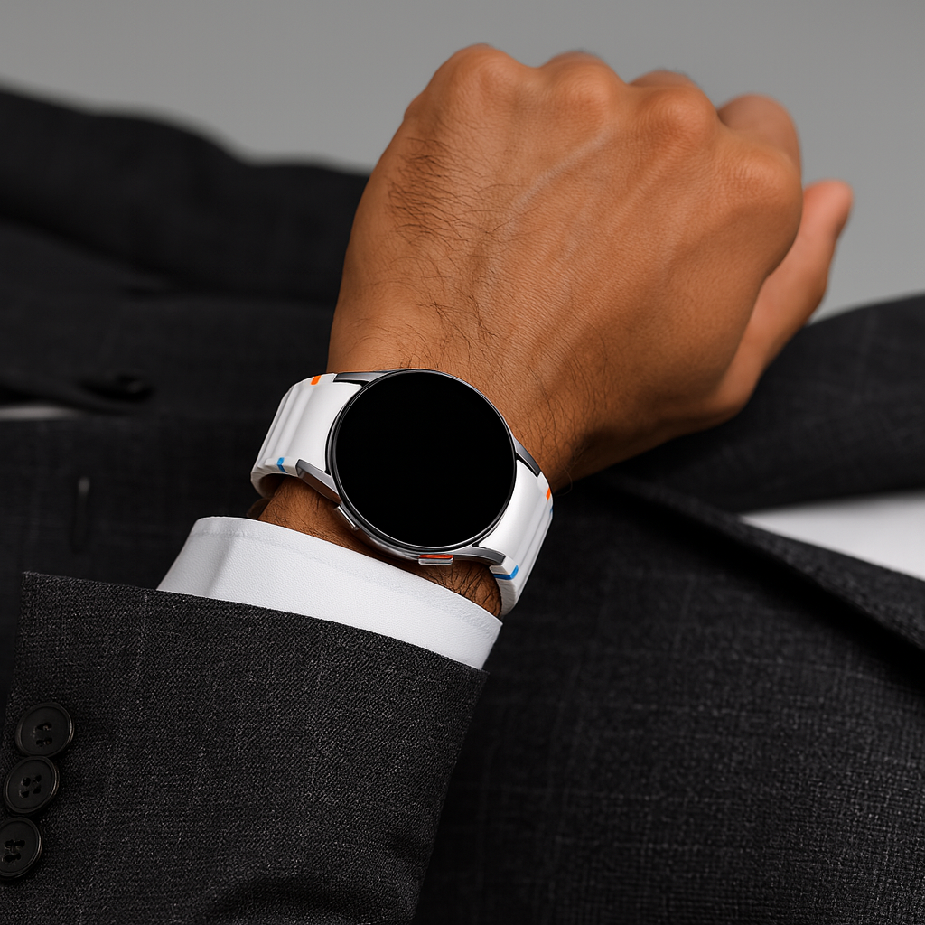 Samsung Galaxy Watch 4 40mm Wave Strap (White)