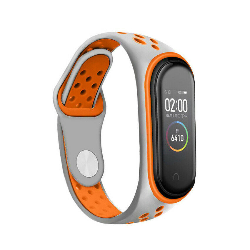 Xiaomi Mi Band Sport Strap (Grey/Orange)