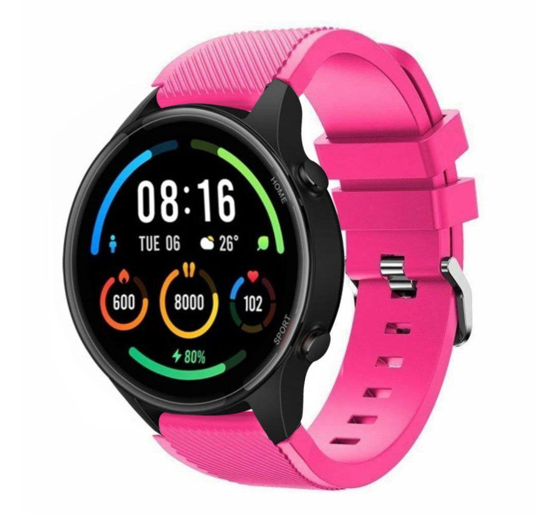 Xiaomi Mi Watch Silicone Strap with Buckle Bright Pink