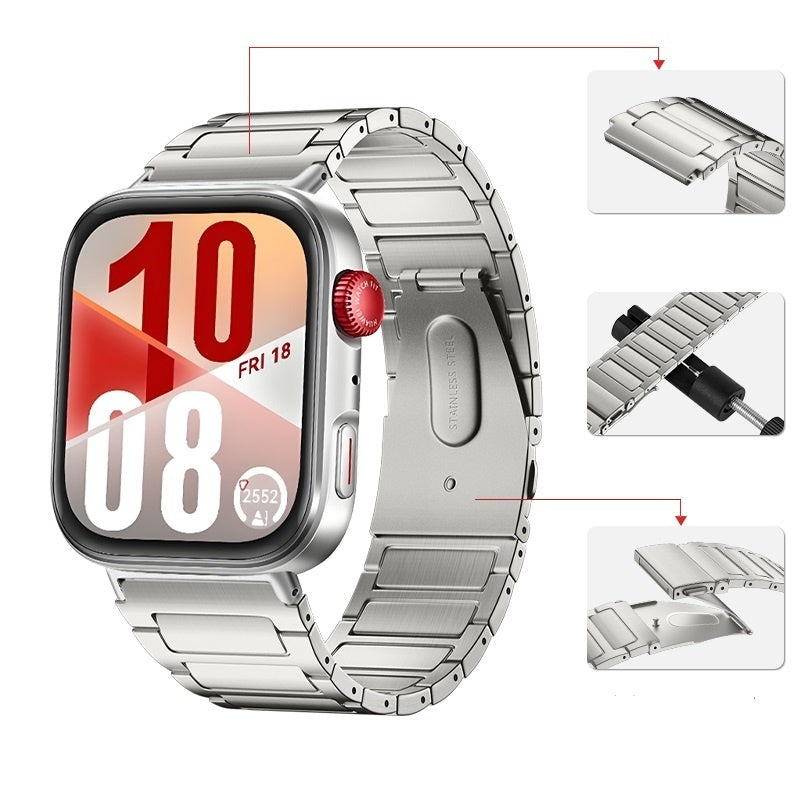 Huawei Watch Fit 4 Titanium Strap (Silver)