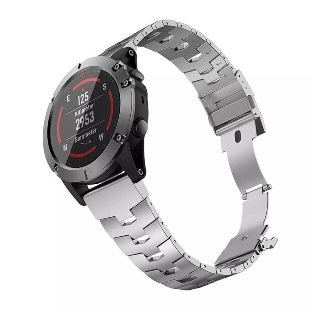 Garmin Forerunner 970 Titanium Strap (Silver)