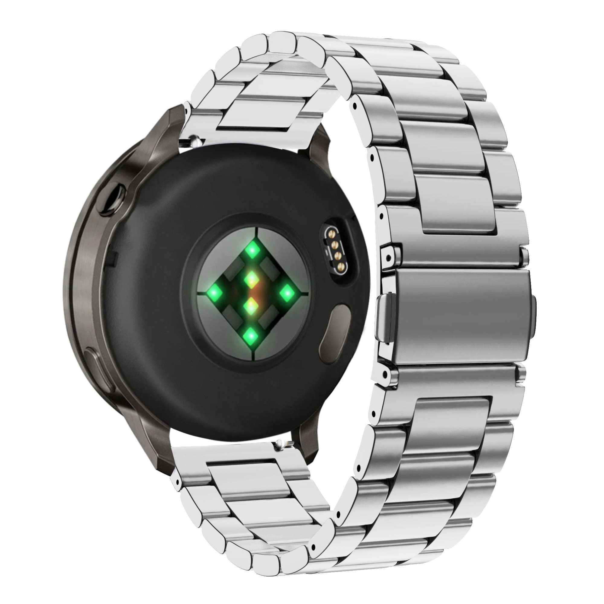 Bandz Garmin Venu 3s Steel Strap 'Classic' (Silver)