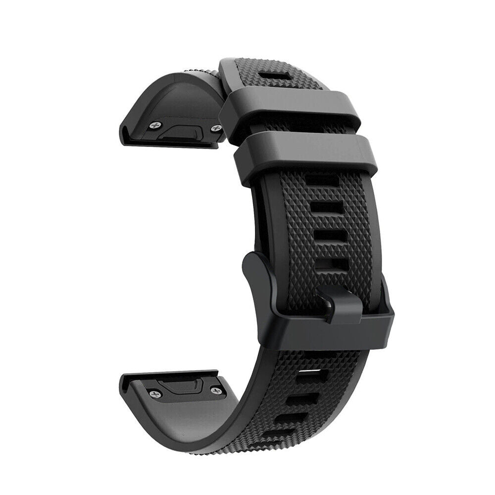 Garmin Fenix 7 Silicone Strap (Black)