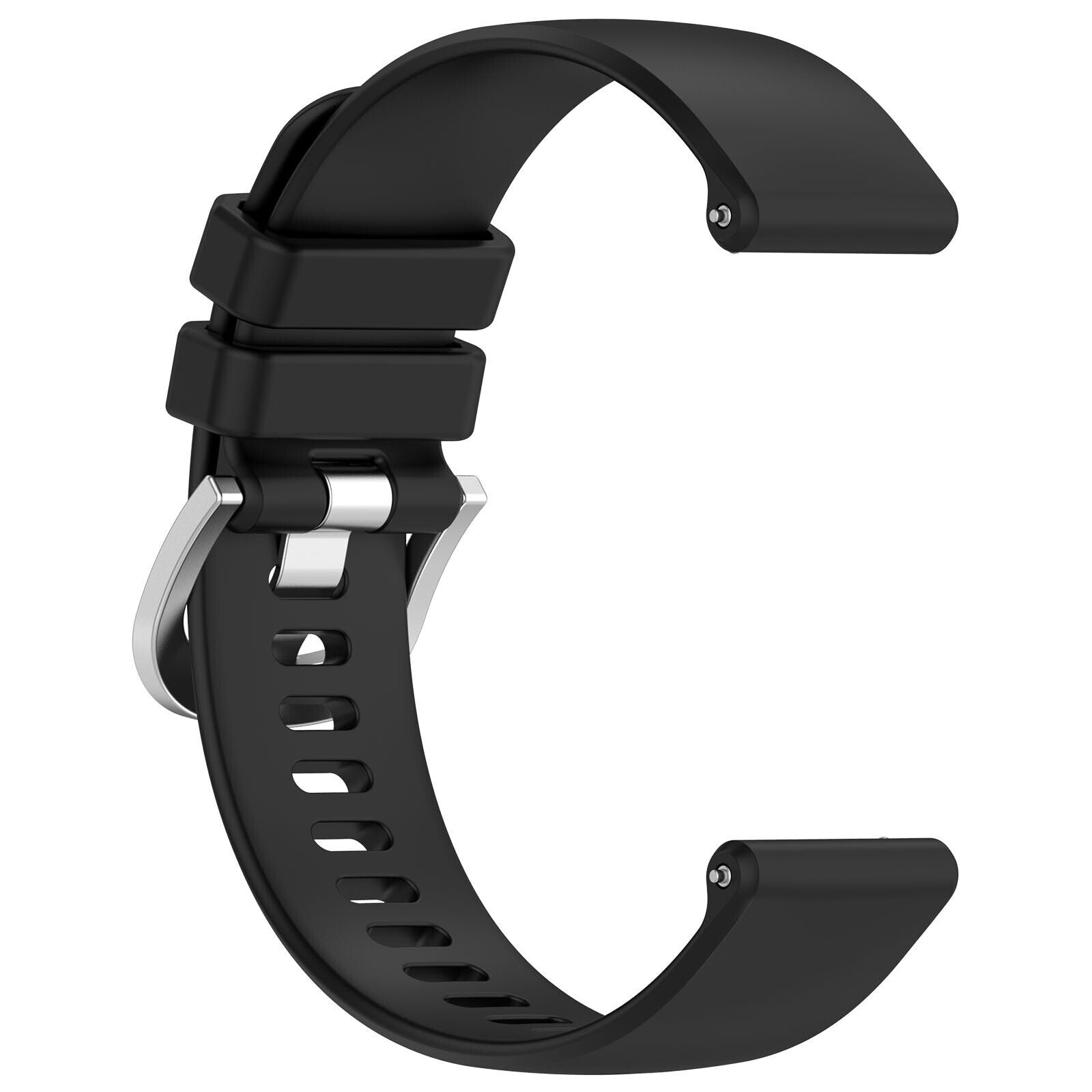 Garmin Venu 4 - 45mm Silicone Classic Strap (Black)