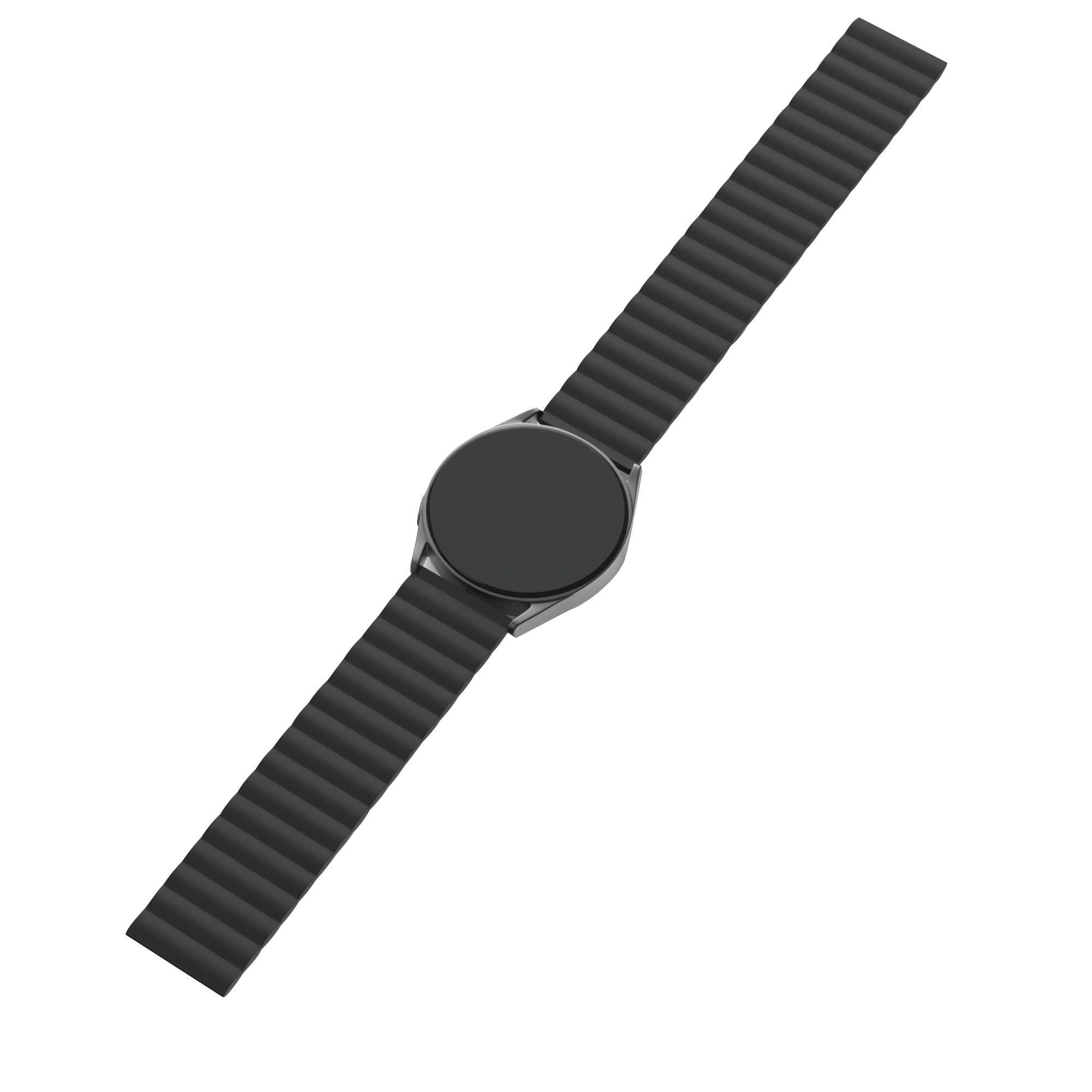 Coros Apex 2 Magnetic Silicone Strap (Black)