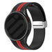 Samsung Galaxy Watch 7 - 40mm Magnetic Sport Strap (Black/Red) Samsung Galaxy Watch 7 - 40mm Magnetic Sport Strap (Black/Red)