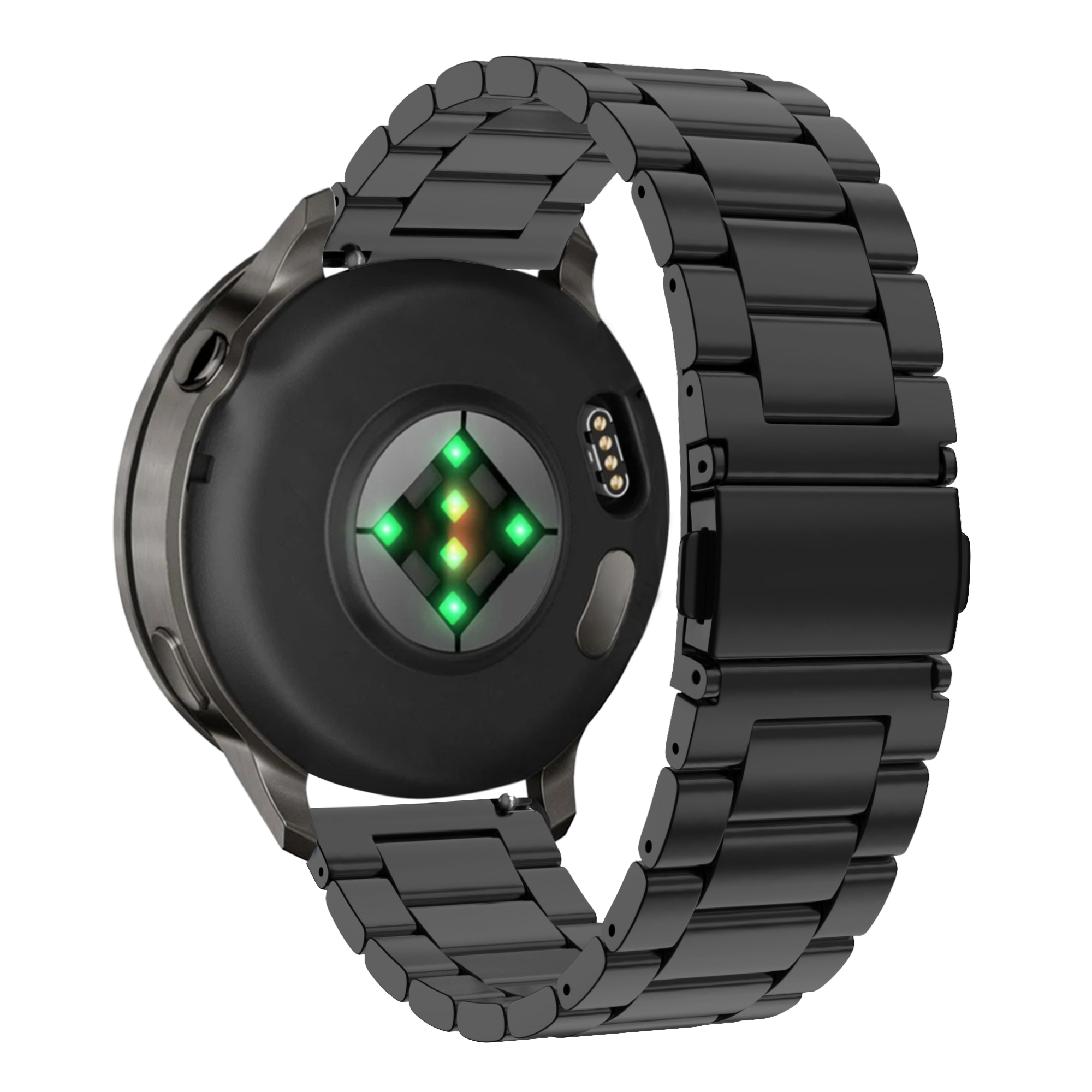 Bandz Garmin Venu 3s Steel Strap 'Classic' (Black)