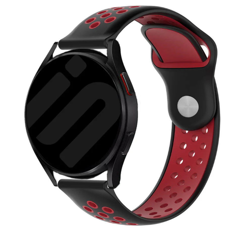 Amazfit Bip U (Pro) Sport Strap (Black/Red)