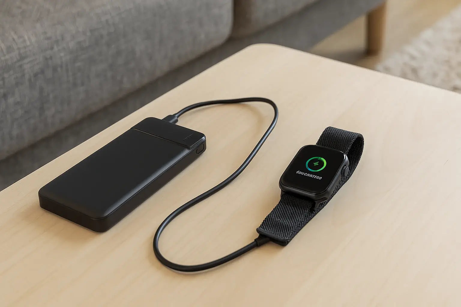 Kun je smartwatch opladen met powerbank?