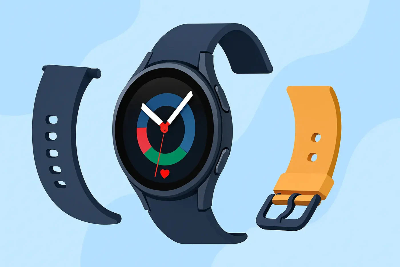 ¿Cómo reemplazo la correa de mi Samsung Galaxy Watch?