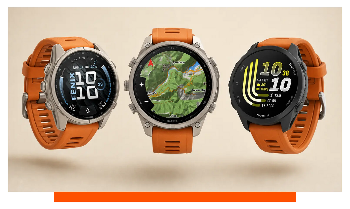 Latest Garmin smartwatches at a glance