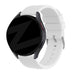 Bandz Huawei Watch GT 3 46mm Silicone Strap 'Deluxe' (White)