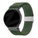 Bandz Garmin Vivomove Trend Woven Nylon Strap (Olive Green)