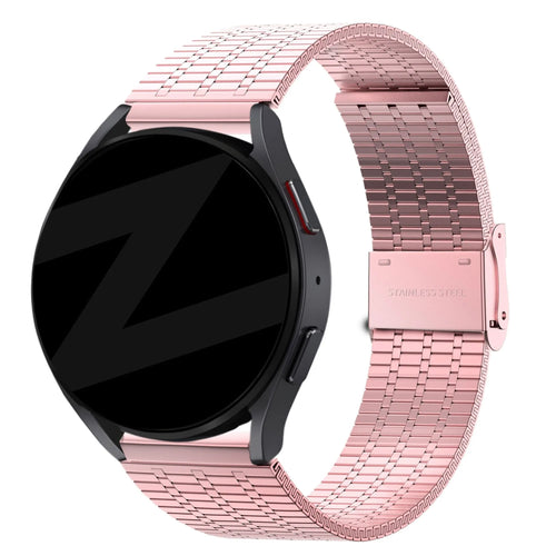 Bandz Coros Apex 42mm Adjustable Steel Strap (Pink)