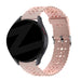 Bandz Samsung Galaxy Watch 42mm Silicone Strap with Cutouts (Pink)