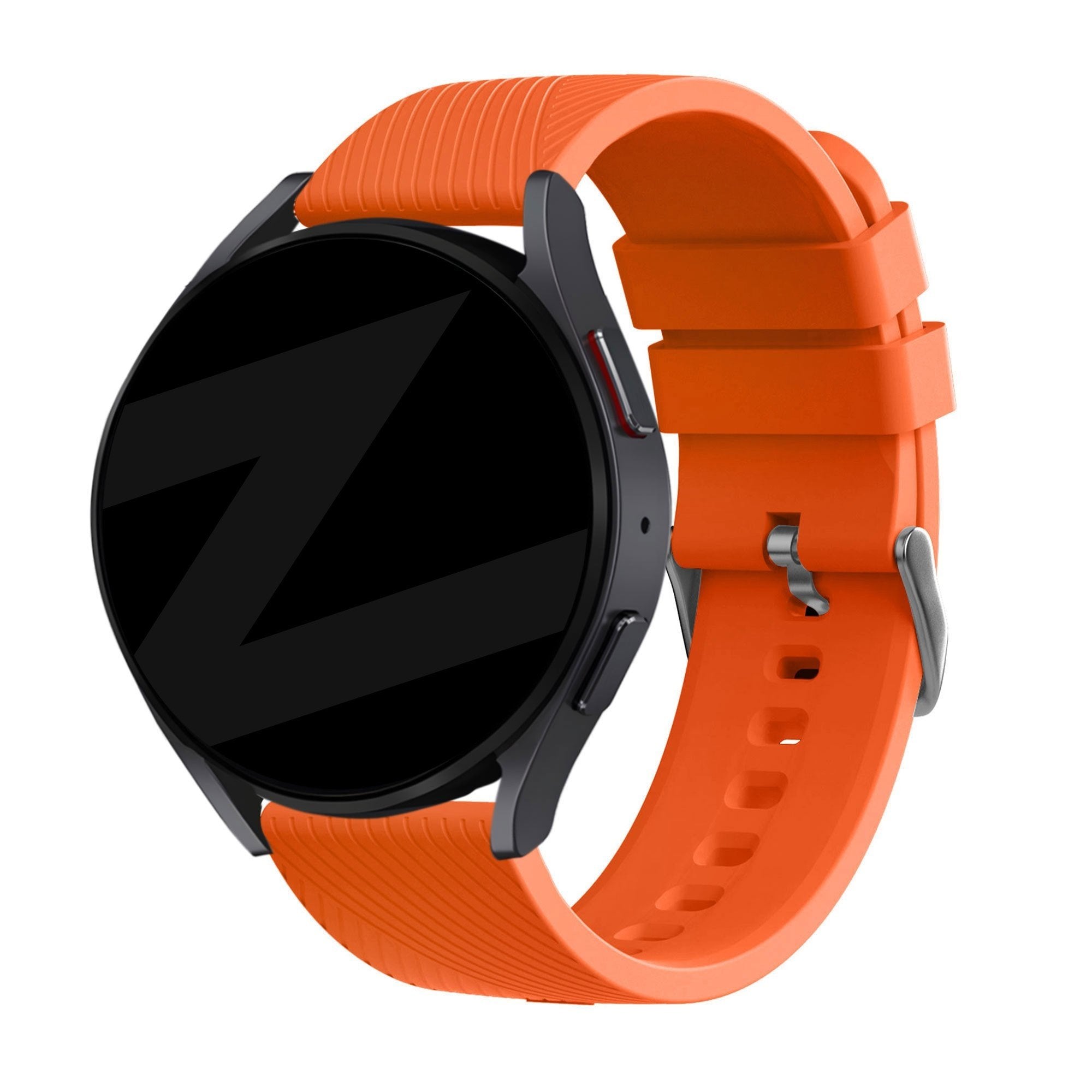 Bandz TicWatch 22mm Silicone Strap 'Deluxe' (Orange)