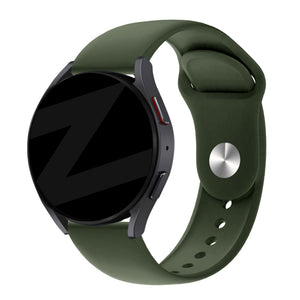 Bandz Amazfit Balance 2 Sport Strap 'Deluxe' (Olive Green)