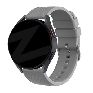 Bandz TicWatch 22mm Silicone Strap 'Deluxe' (Grey)