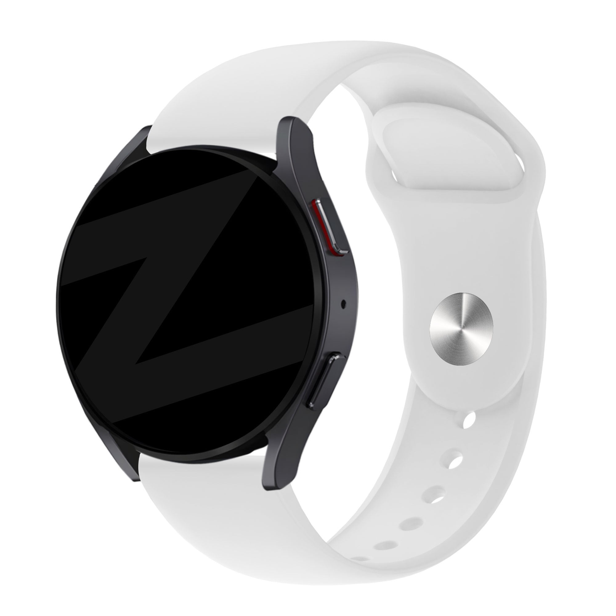 Bandz Amazfit Active 2 Sport Strap 'Deluxe' (White)