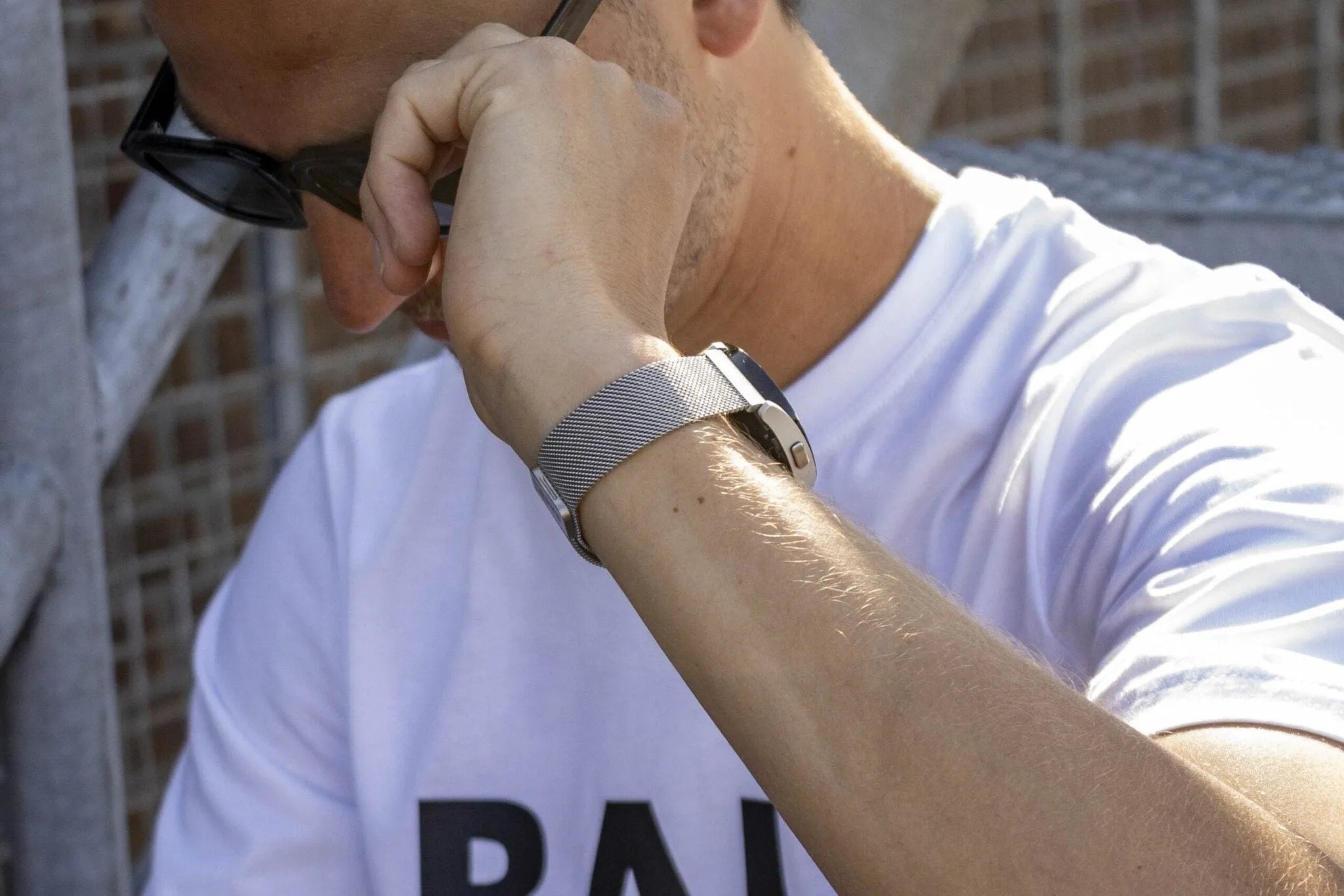 BALR Polar Pacer Milanese Strap (Silver)