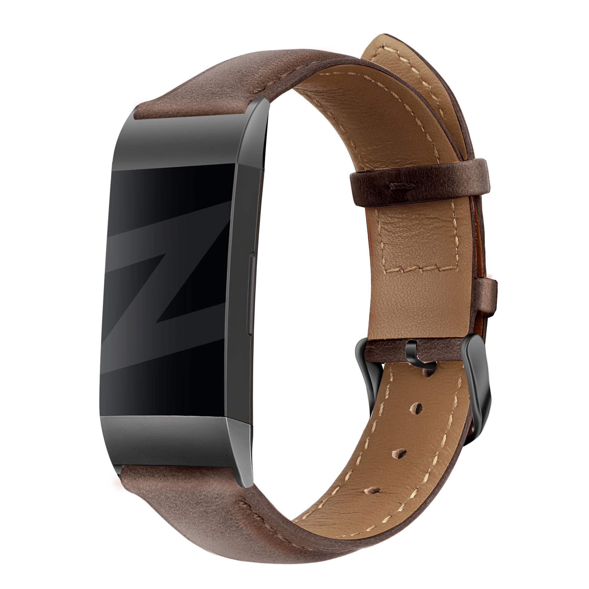 Fitbit leather strap charge 3 sale