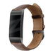 Bandz Fitbit Charge 3 Genuine Leather Strap (Dark Brown)