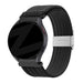 Bandz Withings Steel HR Sport Woven Nylon Strap (Black)