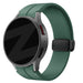 Bandz Samsung Galaxy Watch 6 Classic 43mm Silicone Strap with D-Buckle (Dark Green)