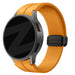 Bandz Samsung Galaxy Watch 4 Classic 46mm Silicone Strap with D-Buckle (Yellow)