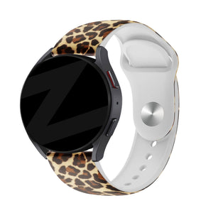 Bandz Coros Pace 2 Silicone Strap 'Leopard'