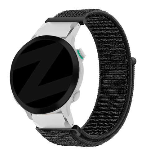 Bandz Garmin Forerunner 935 Nylon Loop Strap (Black)