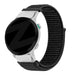 Bandz Garmin Quatix 8 - 47mm Nylon Loop Strap (Black)