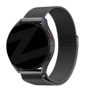 Bandz Oppo Watch X2 Milanese Loop Strap (Black)