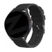 Bandz Amazfit Cheetah (Pro) Silicone Strap 'Deluxe' (Black)