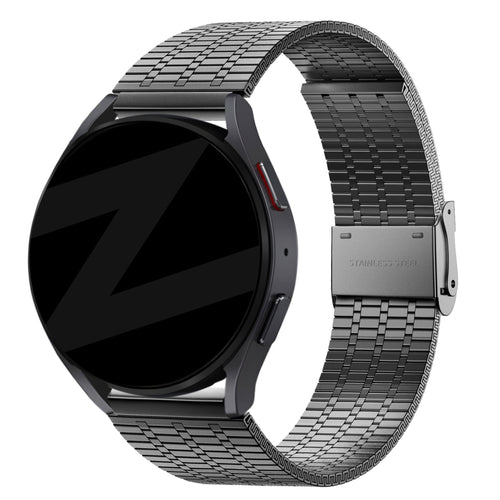 Bandz Suunto Vertical Adjustable Steel Strap (Black)