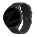 Bandz Samsung Galaxy Watch 3 45mm Silicone Strap 'Deluxe' (Black)