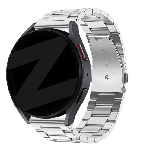 Bandz Huawei Watch GT 6 Pro - 46mm Steel Strap 'Classic' (Silver)