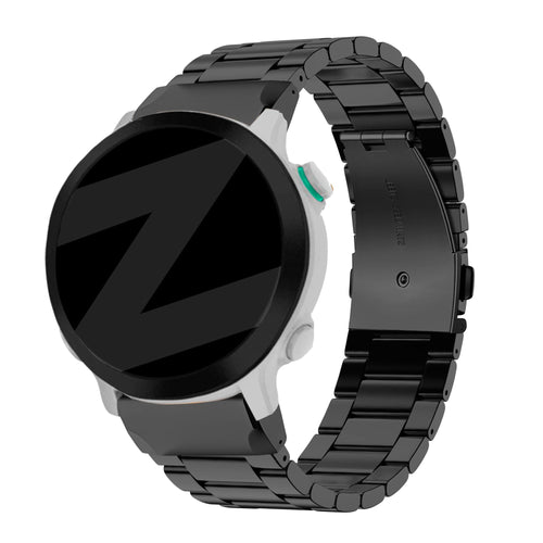 Bandz Garmin Descent MK2(i) Steel Strap 'Classic' (Black)