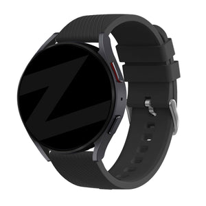 Bandz OnePlus Watch Lite Silicone Strap 'Deluxe' (Black)