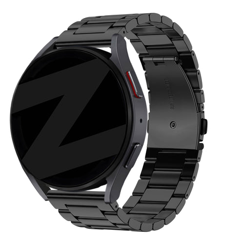 Bandz Garmin Vivomove Luxe Steel Strap 'Classic' (Black)