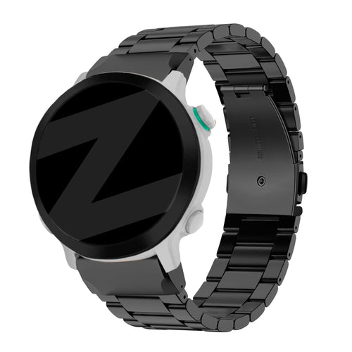 Bandz Garmin Descent G1 Steel Strap 'Classic' (Black)