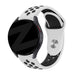 Bandz Samsung Galaxy Watch Active Sport Strap 'Deluxe' (White/Black)