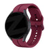 Bandz Samsung Galaxy Watch 7 - 44mm Silicone Strap 'Extreme' (Wine Red)