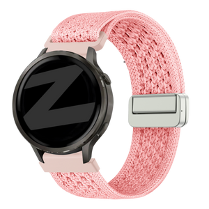 Bandz Garmin Bounce 2 Vintage Nylon Strap (Pink)