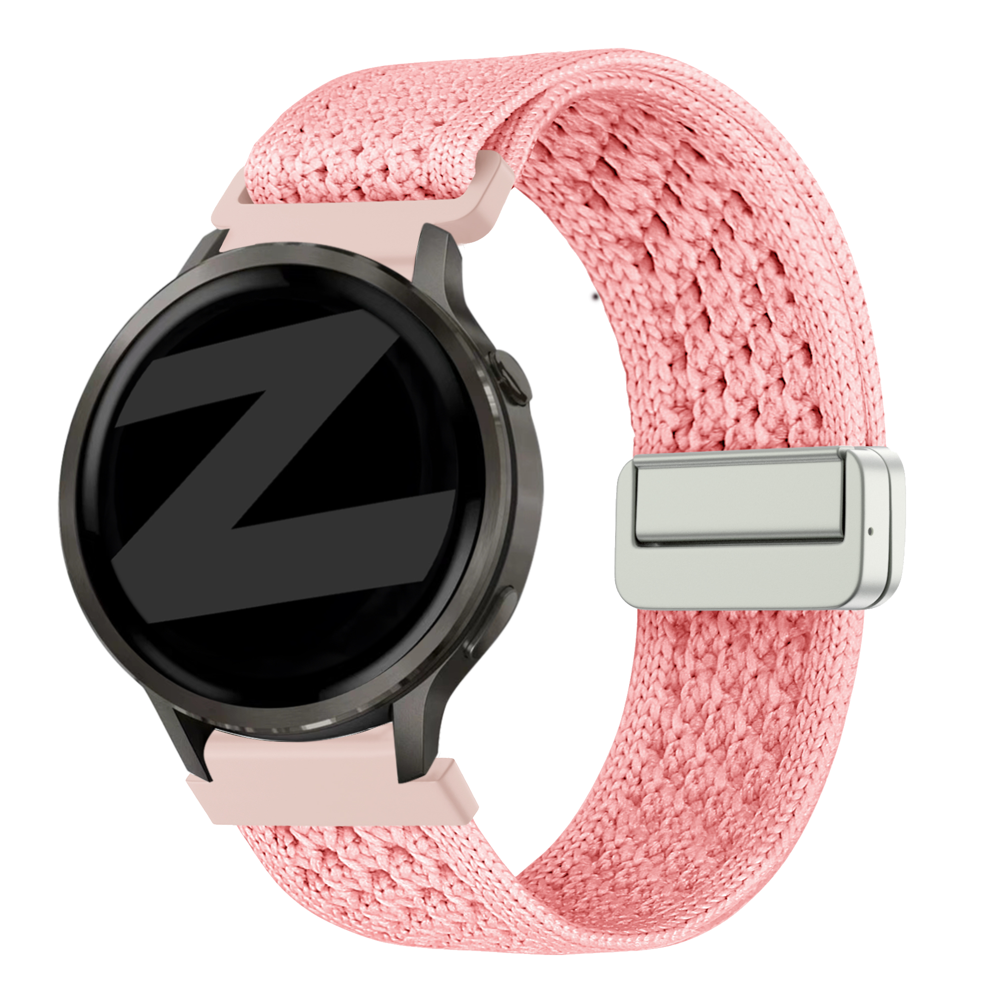Bandz Garmin Bounce 2 Vintage Nylon Strap (Pink)