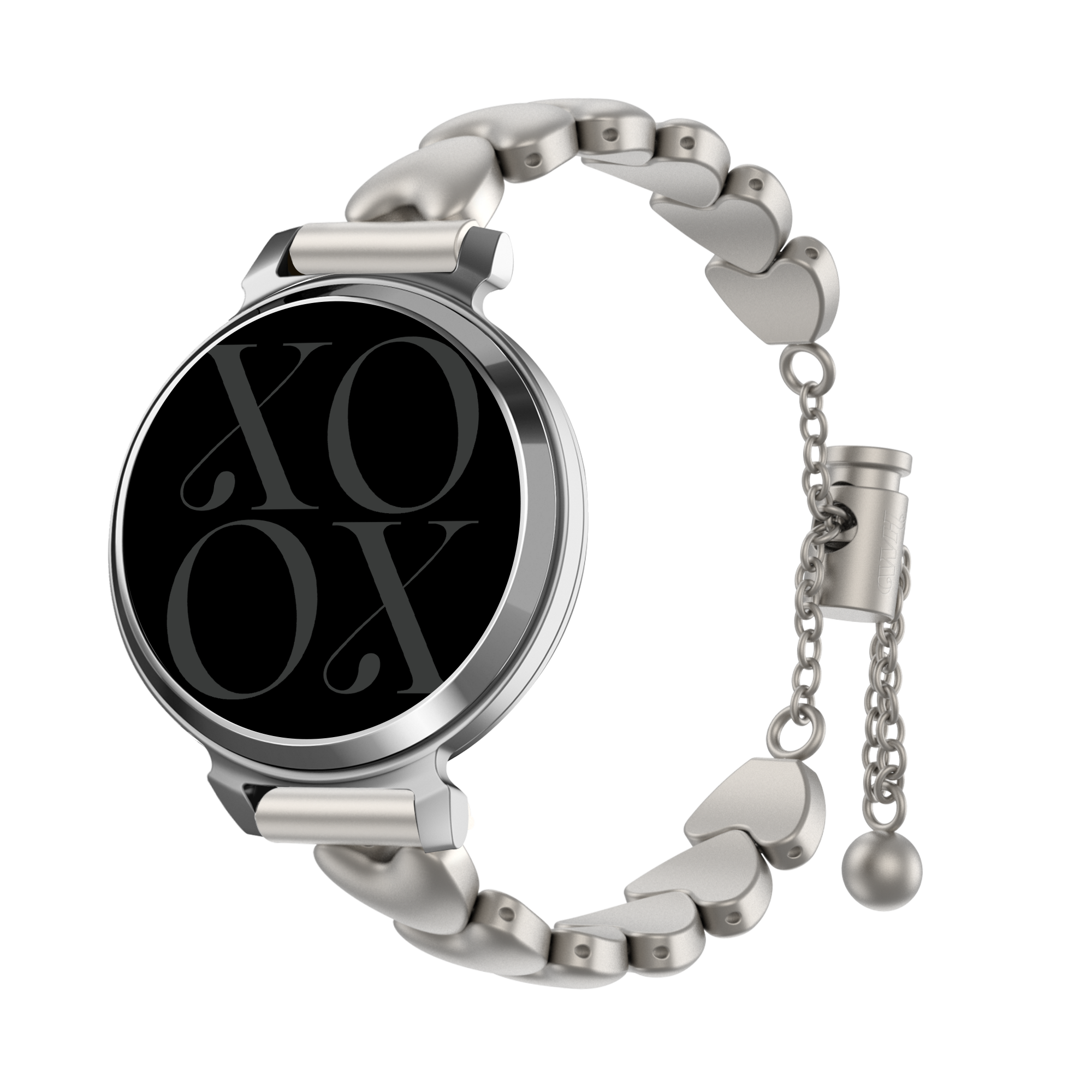 xoxo Wildhearts Garmin Lily 2 Steel Strap 'Hearts' (Starlight)