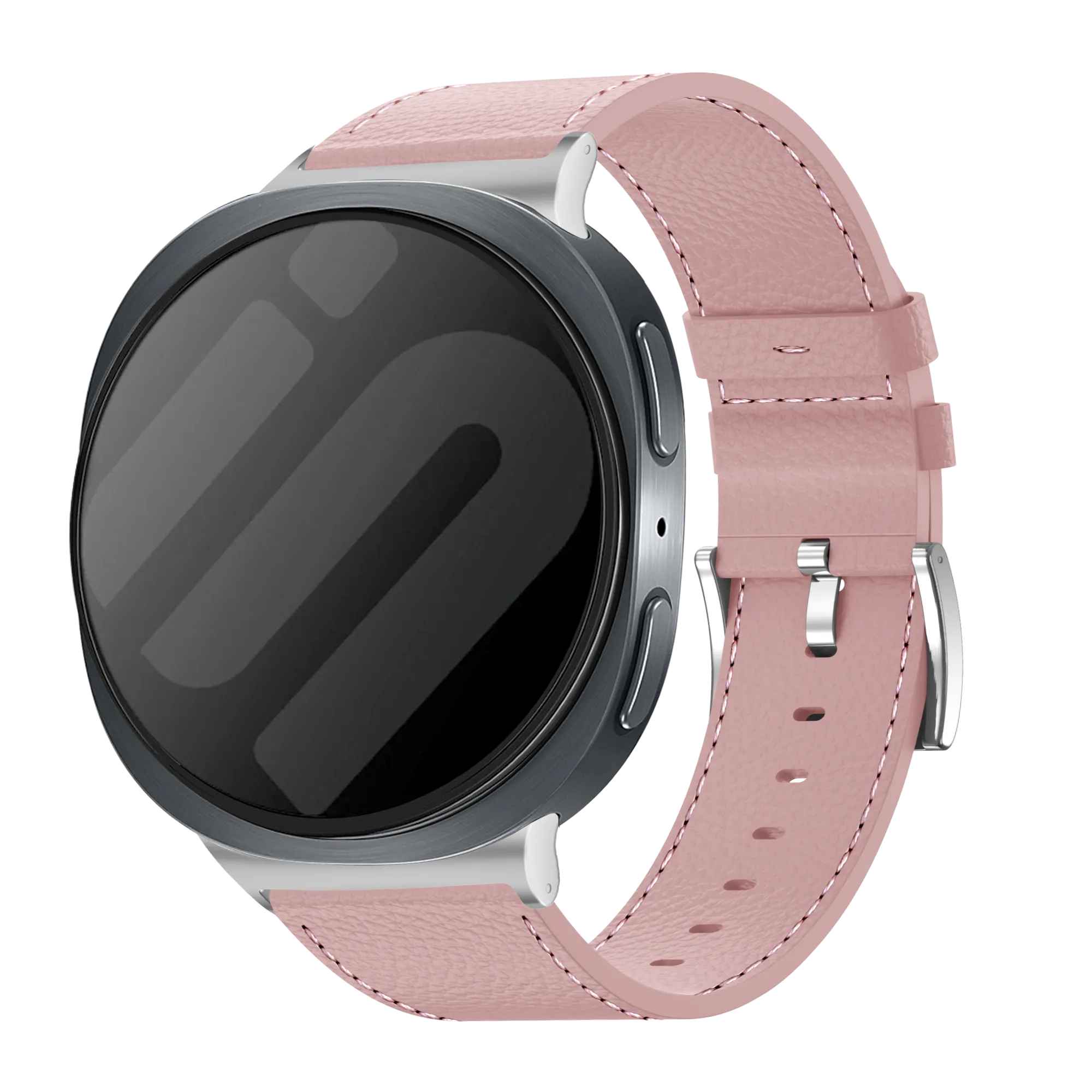 Samsung Galaxy Watch 8 - 44mm Leather Grain Strap (Pink)