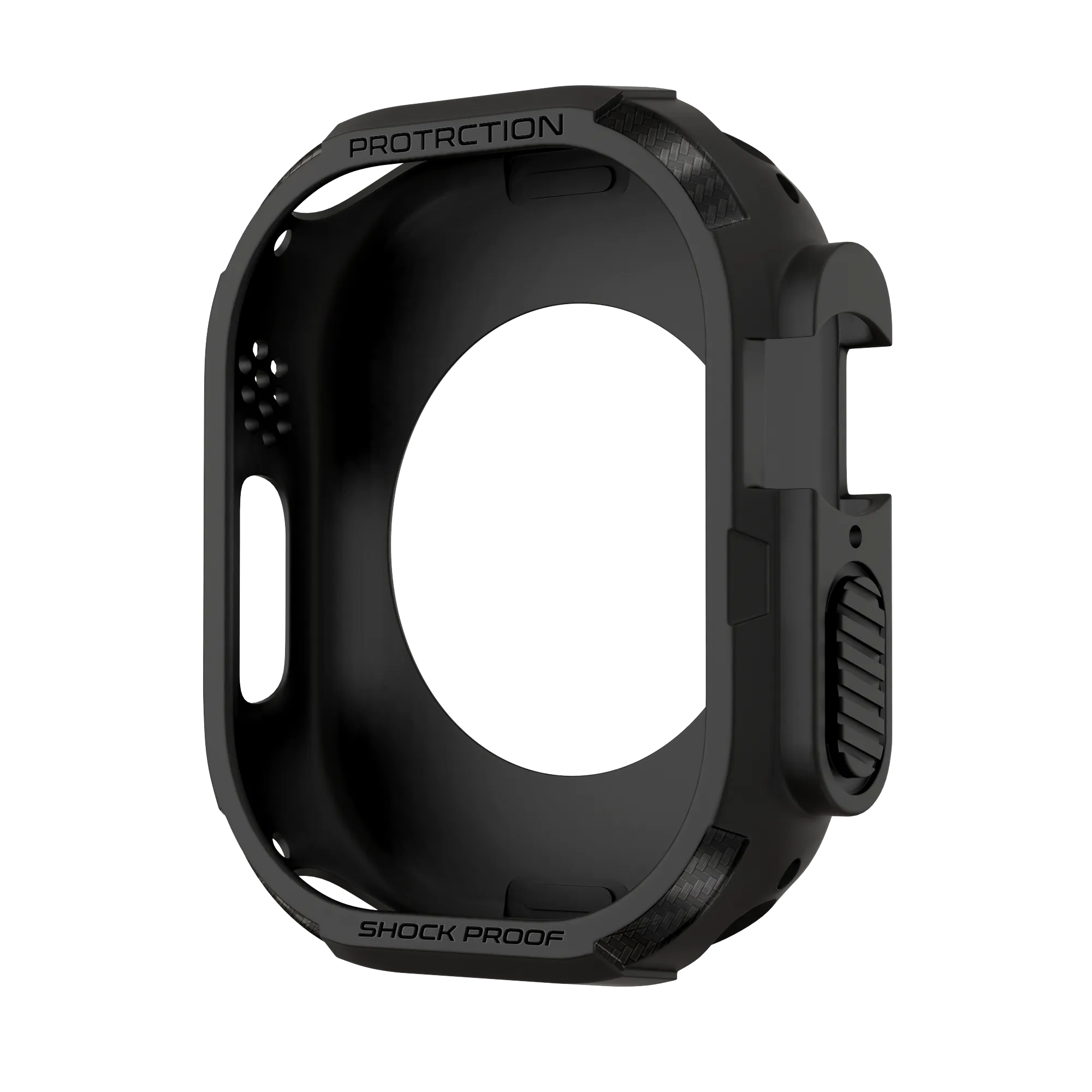 Bandz Apple Watch Ultra - 49mm Rugged TPU Case (Black)