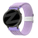 Bandz Garmin Bounce 2 Woven Nylon Strap (Light Purple)