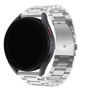 BALR Samsung Galaxy Watch 46mm Steel Link Strap (Silver)